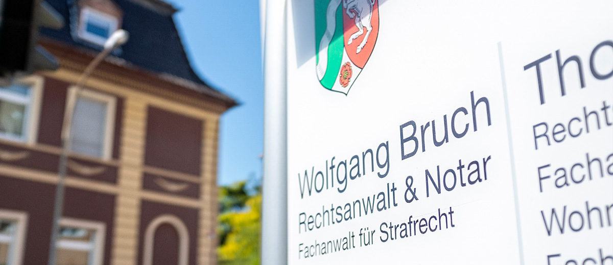 KANZLEI WOLFGANG BRUCH | Rechtsgebiet: Strafrecht